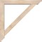 Ekena Millwork Traditional Traditional Smooth Bracket w/ Offset Brace, Douglas Fir, 5 1/2"W x 36"D x 36"H BKT0604X36X36TRA01SDF - alternate 4